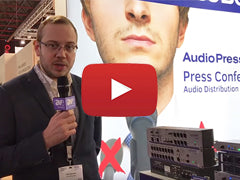 AudioPressBox auf der ISE 2018